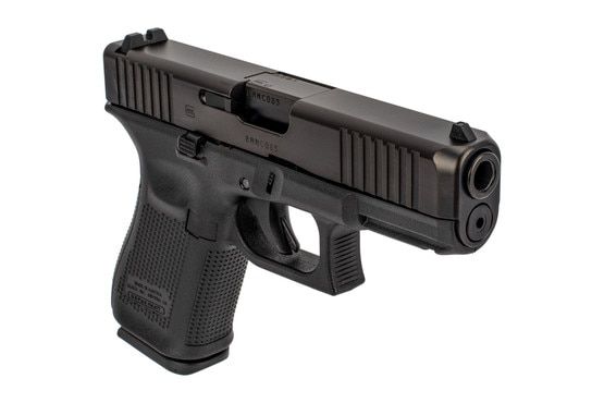 Gen5 Glock 19 handgun with forward slide serrations